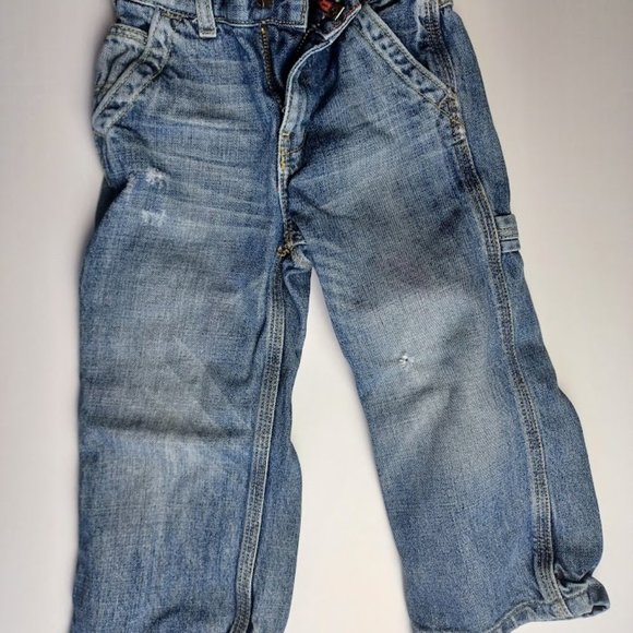 Seventy Seven  Kids Jeans -  American Eagle - 3T - Distressed - Carpenter - EUC - Picture 9 of 10